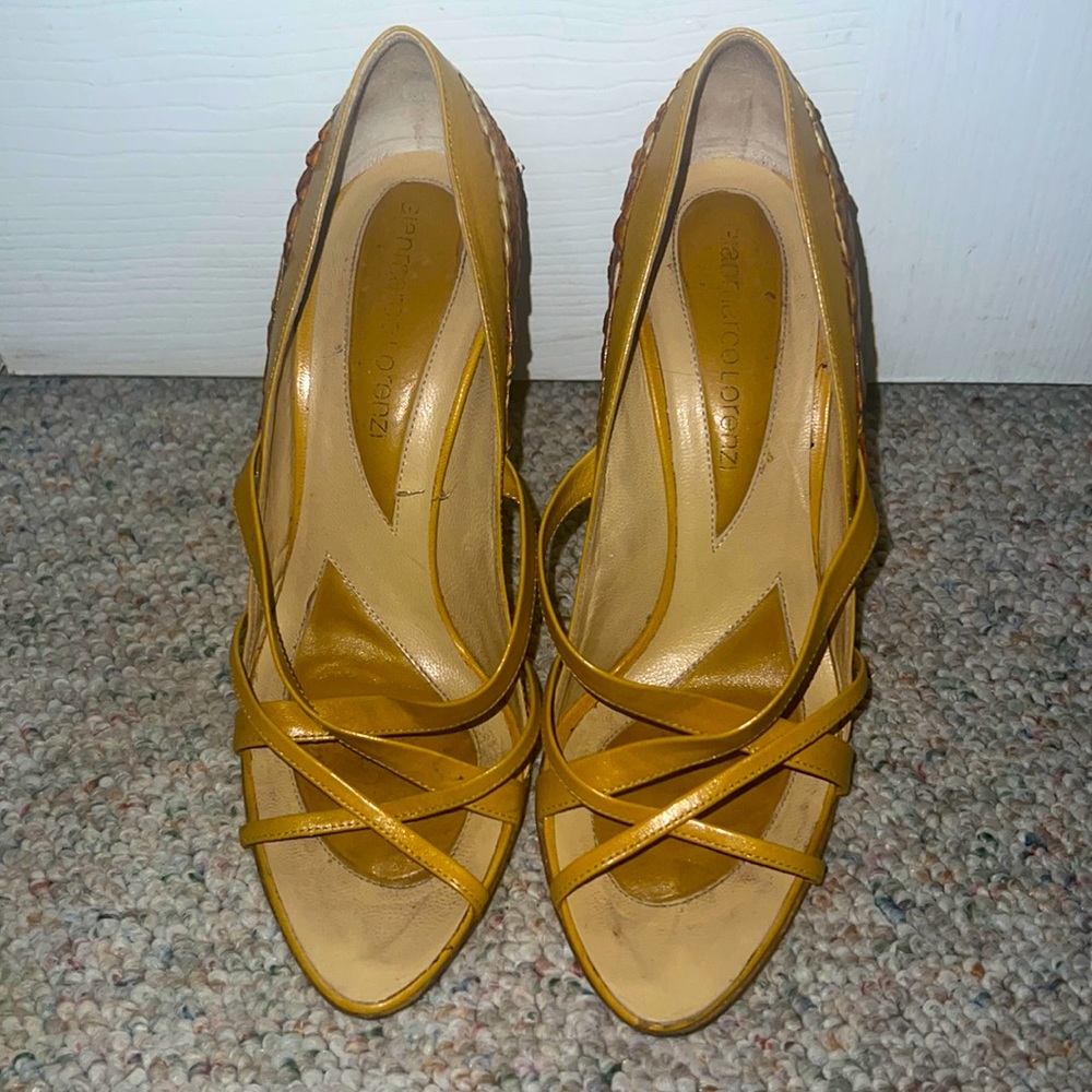 gianmarco lorenzi heeled sandals